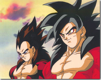 ss4 goku and vegeta